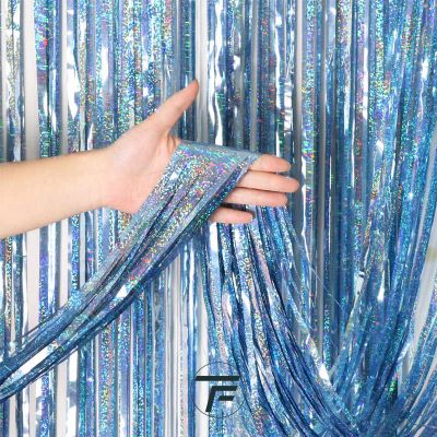 Фонова стена, холограмна, 1m * 2m, светло синя