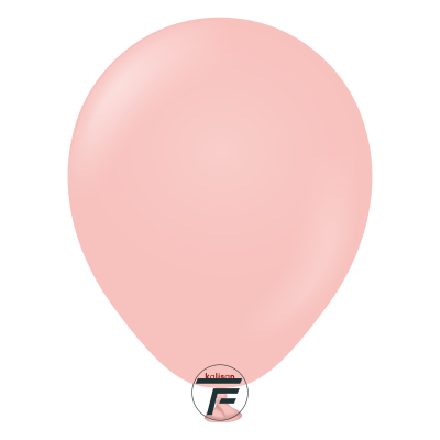 Малки кръгли балони Kalisan 5" Standard Baby Pink/ бебешко розово, 100бр, 2334