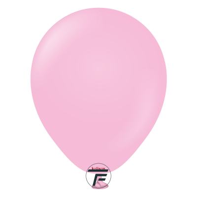 Малки кръгли балони Kalisan 5" Standard Candy Pink/ бонбонено розово, 100бр, 2337