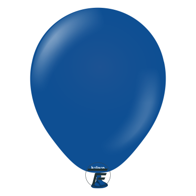 Малки кръгли балони Kalisan 5" Standard Dark Blue/ тъмносиньо,  100бр, 2319