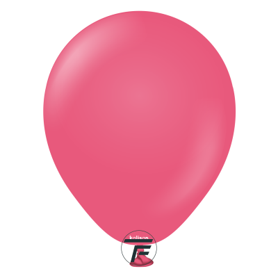 Малки кръгли балони Kalisan 5" Standard Fuchsia/ циклама 100бр., 2321