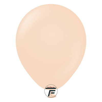Малки кръгли балони Kalisan 5" Standard Blush/ телесен цвят (пудра) 100бр,. 2339