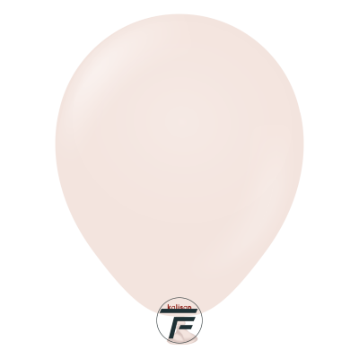 Малки кръгли балони Kalisan 5" Standard Pink Blush/ розово телесен цвят (розова пудра) 100бр., 2348