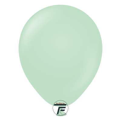 Малки кръгли балони Kalisan 5" Macaron Green/ зелено,100бр., 3004