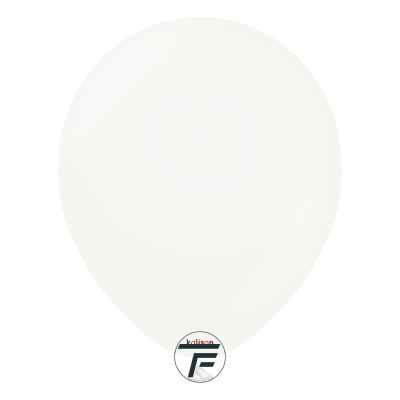 Кръгли балони Kalisan 12" Standard White/ бяло, 100бр., 2312