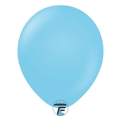 Кръгли балони Kalisan 12" Standard Baby Blue/ бебешко синьо, 100бр., 2328