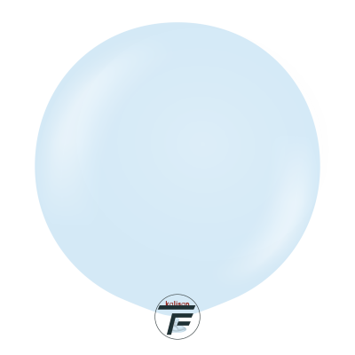 Големи кръгли балони Kalisan 18" Macaron Baby Blue/ бебешко синьо, 25бр., 3007