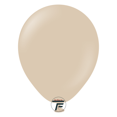 Малки кръгли балони Kalisan 5" Standard Hazelnut/ лешник 100бр., 2349