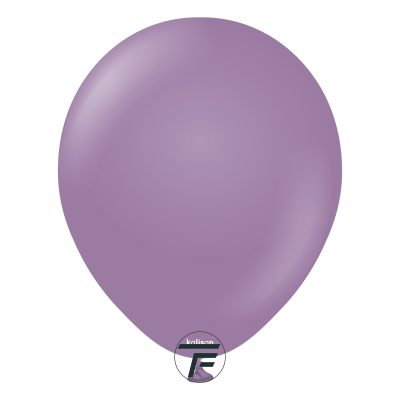 Малки кръгли балони Kalisan 5" Retro Lavender/ лавандула, 100бр., 8011