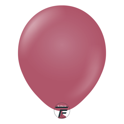 Малки кръгли балони Kalisan 5" Retro Wild Berry/ горски плод, 100бр., 8012
