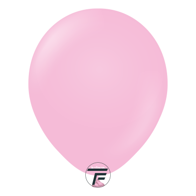 Големи кръгли балони Kalisan 18" Standard Candy Pink/ бонбонено розово,  25бр., 2337