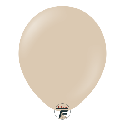 Големи кръгли балони Kalisan 18" Standard Hazelnut/ лешник 25бр., 2349