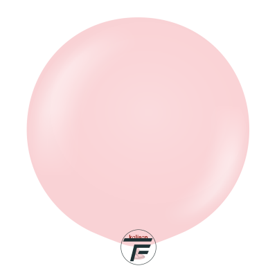 Големи кръгли балони Kalisan 18" Macaron Pink/ розово, 1бр., 3002