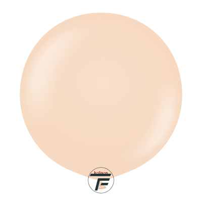 Големи кръгли балони Kalisan 18" Standard Blush/ телесен цвят (пудра),  1бр., 2339
