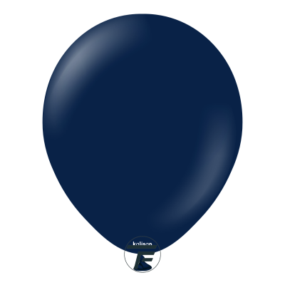Големи кръгли балони Kalisan 18" Standard NAVY, 25бр., 2342