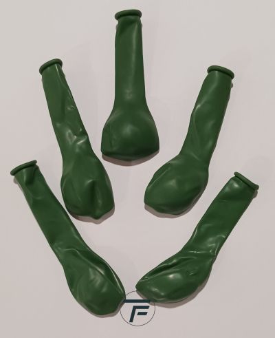 Балони Tropic fire латекс РЕТРО FRUIT GREEN/ ПЛОДОВО ЗЕЛЕНО 5" 100бр./ №6, R5 6