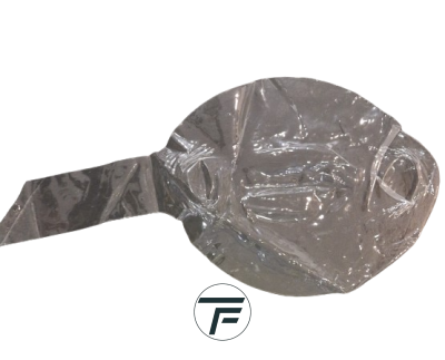Прозрачен, предварително разтегнат бъбъл/ бобо/ bubble/ bobo балон, 18", 46см / 1бр.