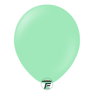 Кръгли балони Kalisan 12" Standard Mint Green / цвят зелена мента, 100бр., 2336