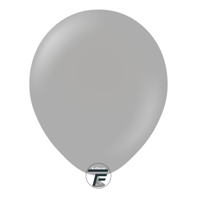 Големи кръгли балони Kalisan 18" Standard Grey / сиво, 25бр., 2335