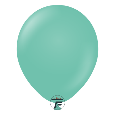Големи кръгли балони Kalisan 18" Standard Sea Green / морско зелено, 25бр., 2330
