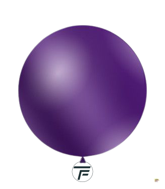 Балон металик ROCCA - Лилав металик / Metal Purple, 38см, 1 бр., GM150 72