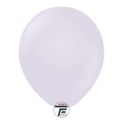 Кръгли балони Kalisan 12" Macaron Lilac/ светловиолетов цвят, 1бр., 3003