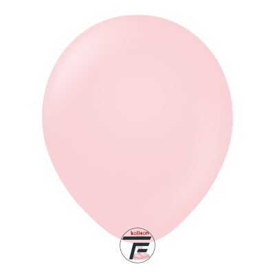 Кръгли балони Kalisan 12" Macaron Pink/ розово, 1бр., 3002