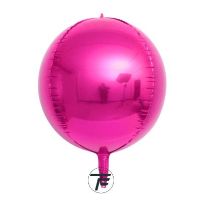 4D фолио балон сфера лилава, 24"