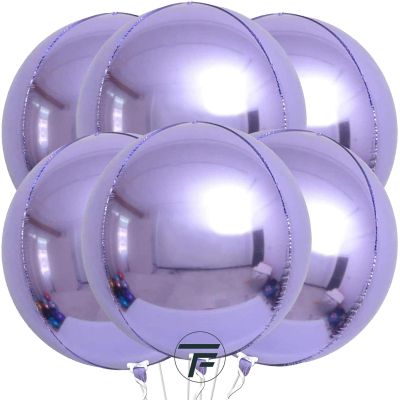 4D фолио балон сфера лавандула, 24"
