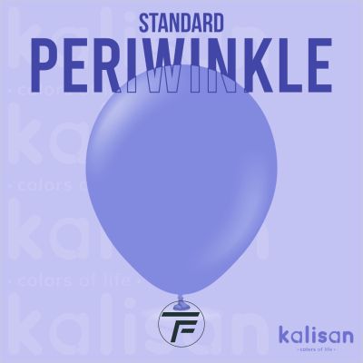 Големи кръгли балони Kalisan 18" Standard Periwinkle, 25бр., 