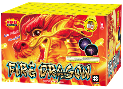Пиробатерия Fire dragon , 100 изстрела , TFC30-10001
