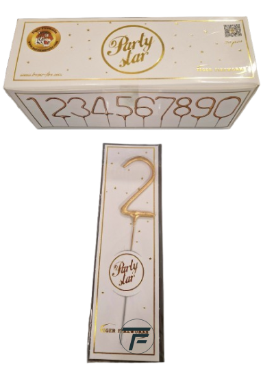 Бенгалски огън цифра 2, TFS-N7, Кутия 20 броя