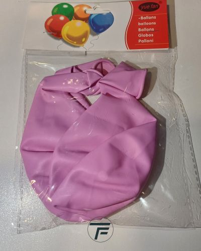 Балони латекс пастел 18" - 3 бр., люляк,  D-598-DPK