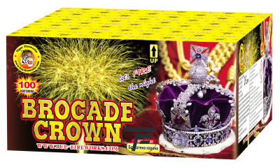 Пиробатерия Brocade crown, 100 изстрела, TFC20-10002