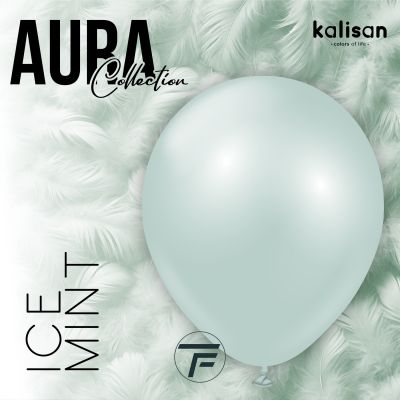Кръгли балони Kalisan 12" Aura Ice Mint 50бр. 