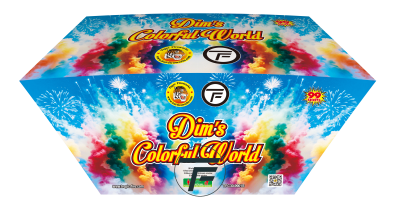 Пиробатерия  Dim's colorful world, 99 изстрела, TFC30-9901S
