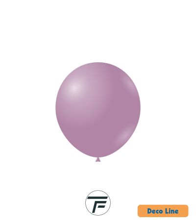 Kръгли балони пастел Rocca - Decorator Line, Orchid/Орхидея, 13см, 100бр., DLP5 244