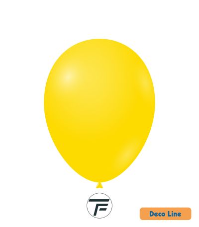 Балони пастел Rocca - Decorator Line, Lemon Yellow/Лимонено жълто, 30см, 50бр., DLP12 203