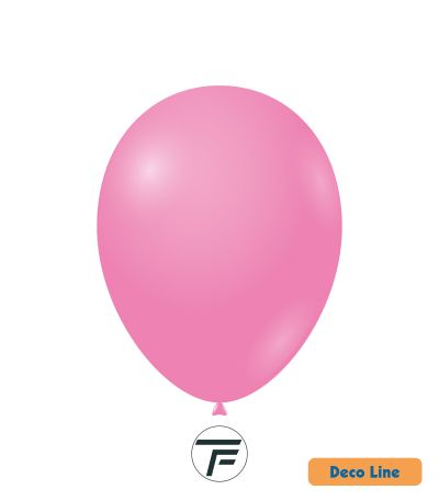 Балони пастел Rocca - Decorator Line, Dazzling Pink/Искрящо розово, 30см, 50бр., DLP12 233