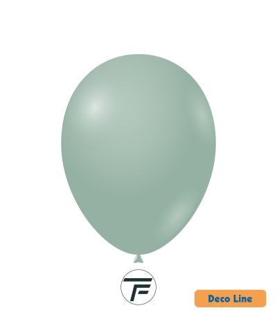 Балони пастел Rocca - Decorator Line, Dusty Green/Прахово зелено, 30см, 50бр., DLP12 259