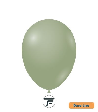 Балони пастел Rocca - Decorator Line, Sage Green/Салвия зелено, 30см, 50бр., DLP12 219
