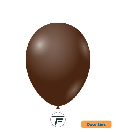 Балони пастел Rocca - Decorator Line, Cocoa/Какао, 30см, 50бр., DLP12 237