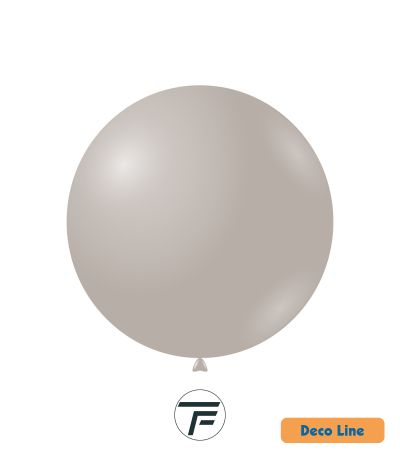 Балони пастел Rocca - Decorator Line, Oyster Grey/Перлено сиво, 45см, 20бр., DLP18 246