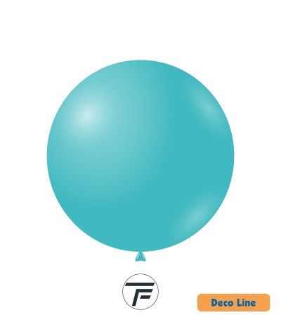 Балони пастел Rocca - Decorator Line, Tiffany Blue/Тифани синьо, 45см, 20бр., DLP18 224