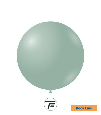 Балони пастел Rocca - Decorator Line, Dusty Green/Прахово зелено, 45см, 20бр., DLP18 259