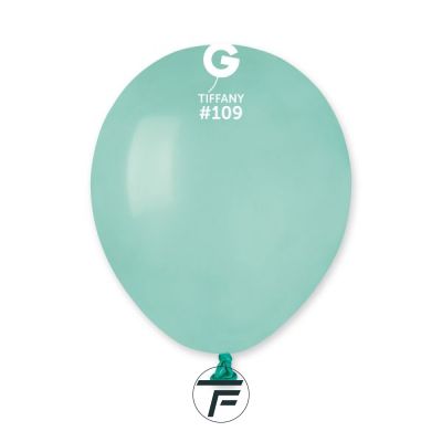 Малки кръгли балони пастел Gemar - Tiffany, 13см, 100бр., А50 109