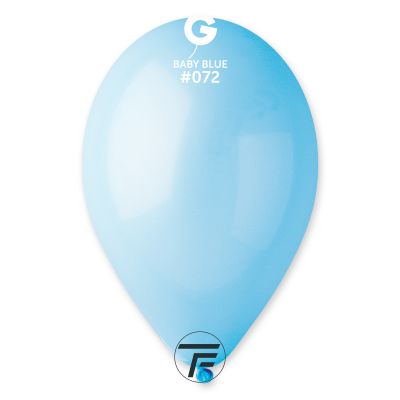 Балони пастел Gemar - Бебешко Синьо / Baby Blue, 26см, 100бр., G90 072