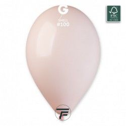 Балони пастел Gemar - Раковина / Shell, 26см, 100бр., G90 100