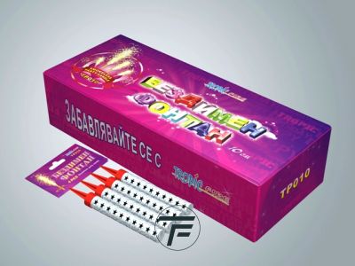 Бездимни фонтани за торта, 10см, TP010N - стек 4бр.