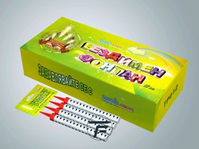 Бездимни фонтани за торта, 12см, TP012 - стек 4бр.